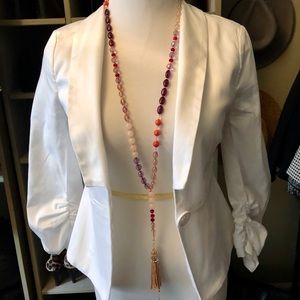 EUC Susana Monaco White Cotton Blazer